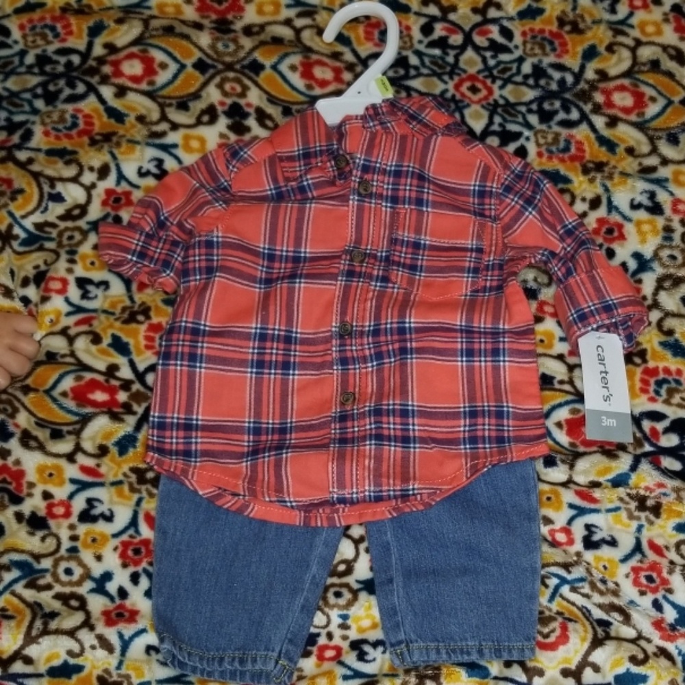 Plaid & Jean's Outfit